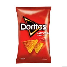 DORITOS HOT CORN CHIPS 130 G EMERGENCY
