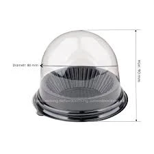 PR-T-85DV Qara Muffin Şirniyyat Qabı